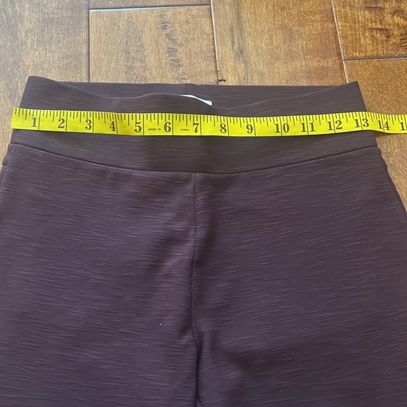 Matty M High Rise Pinte Leggings Dark Wine Size XS New With Tag - Picture 5 of 10